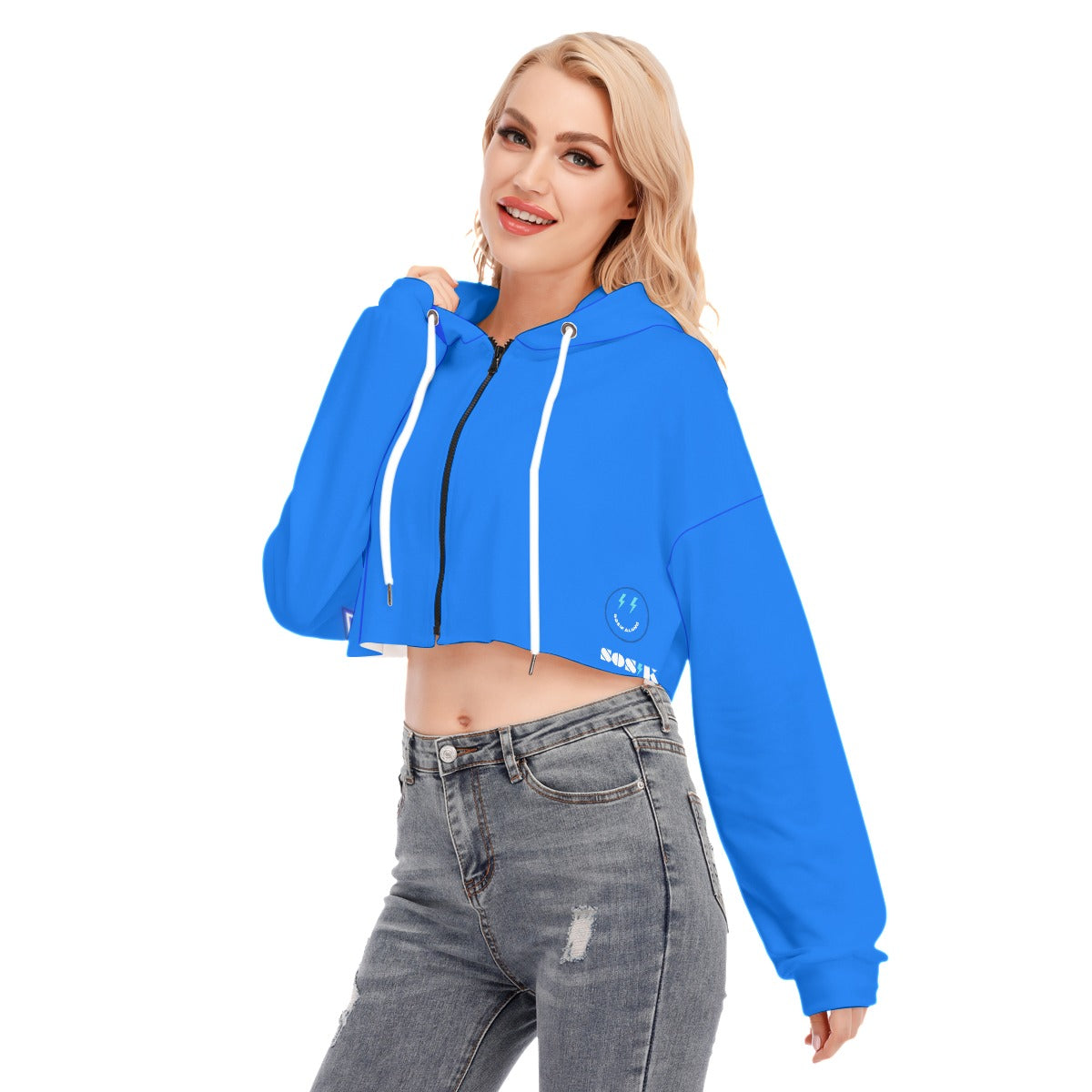 WOMENS OG COLLECTION HOODIE BLUE