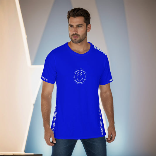 Men's OFFICIAL SOSIKALUNO.COM T-Shirt BLUE